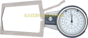 đồng hồ đo rãnh ngoài Werka 4313-020A-20