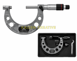 Panme đo ngo&agrave;i thay đầu đo Werka 217-5721 dải đo 0 đến 150mm