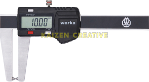 Thước cặp đo má phanh Werka 2258-100 hàm dài 93mm