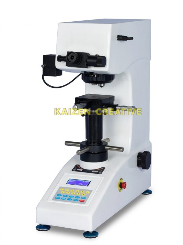 Máy Đo Độ Cứng Vi Mô Micro Vickers Kỹ Thuật Số (Điều Khiển Máy Tính / Tháp Pháo Tự Động / Họng Sâu 135mm / Vạch Chia 0.0625μm / Bàn Tọa Độ XY)