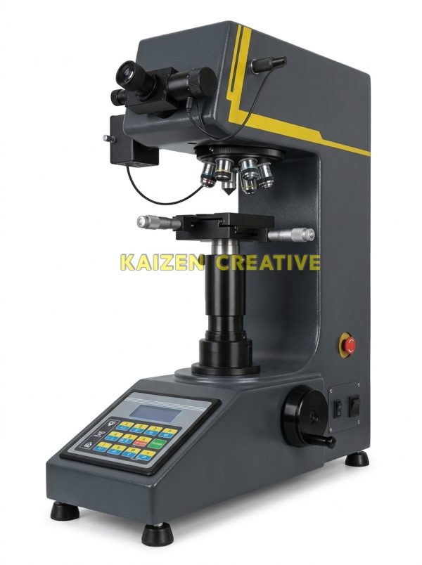 Máy Đo Độ Cứng Vickers Kỹ Thuật Số (Tháp Pháo Tự Động / Gia Tải Vòng Lặp Kín 50kgf / 10 Thang Đo HV / Quang Học 200X / Màn Hình Kỹ Thuật Số)