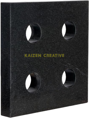 khối chuẩn vu&ocirc;ng g&oacute;c đ&aacute; Granite Werka 7400-2020-00K