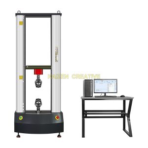 Máy đo lực kéo nén vạn năng điện tử 2 ngàm khung đôi tốc độ thu thập 300Hz/s hành trình 900mm