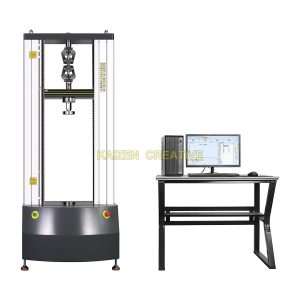 Máy đo lực kéo nén vạn năng điện tử 2 ngàm khung đôi điều khiển máy tính dải lực 1kN - 50kN