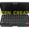 Bộ pin gauge thép gió Werka 5130-016-01 dải đo siêu nhỏ 0.05-0.20mm gồm 16 chi tiết HSS HRC58-62 dài 50mm hộp nhựa cao cấp