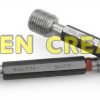 Dưỡng kiểm ren trong Werka 5109-01-2 ren siêu vi M1x0.25 dung sai 6H tiêu chuẩn DIN 13 tích hợp 2 đầu GO và NO-GO thép đặc chủng