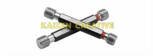Dưỡng kiểm ren bước mịn Werka 5109-02-4 kích thước M2x0.35 dung sai 6H tiêu chuẩn DIN 13 tích hợp 2 đầu GO và NO-GO thép đặc chủng
