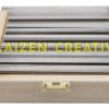 bộ căn song song Werka 236-0436 gồm 9 cặp 18 thanh kích thước 100x4mm thép hợp kim tôi cứng hộp gỗ