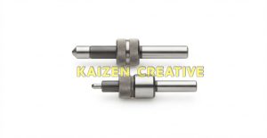 đầu dò tâm cơ Werka 7412-010 cán 10mm đầu 10mm thép tôi cứng chính hãng
