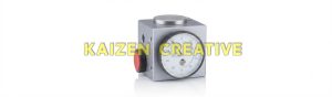 cục sét dao trục Z Werka 7413-02M chuẩn 50mm có đồng hồ so cơ khí và đế từ tính chính hãng