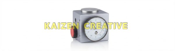 cục sét dao trục Z Werka 7413-02M chuẩn 50mm có đồng hồ so cơ khí và đế từ tính chính hãng