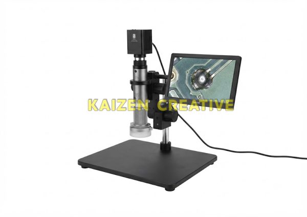 kính hiển vi video 3D Werka 521-2657 xoay 360 độ kèm màn hình 13 inch Full HD chính hãng