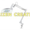 kính lúp kẹp bàn Werka 295-9002 thấu kính quang học 5 inch 127mm chính hãng