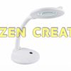 kính lúp để bàn Werka 295-8999 thấu kính quang học 5 inch 72 bóng LED 5W chính hãng
