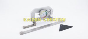 đồng hồ đo độ căng lưỡi cưa vòng Werka 9213-TG35 dải đo 140-240Mpa hộp nhôm chính hãn