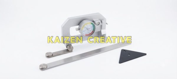 đồng hồ đo độ căng lưỡi cưa vòng Werka 9213-TG35 dải đo 140-240Mpa hộp nhôm chính hãn