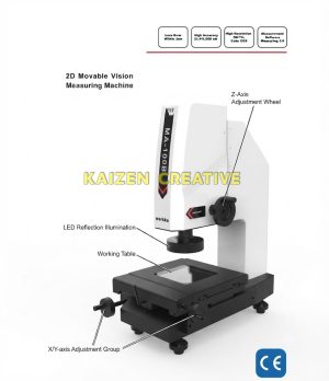 máy đo tọa độ quang học Werka 5290-100B MA-100B 2D để bàn di động 32kg chính hãng