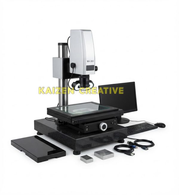máy đo tọa độ quang học Werka 5290-300 MA-300 2.5D đế đá Granite hành trình X300 Y200 Z200mm chính hãng