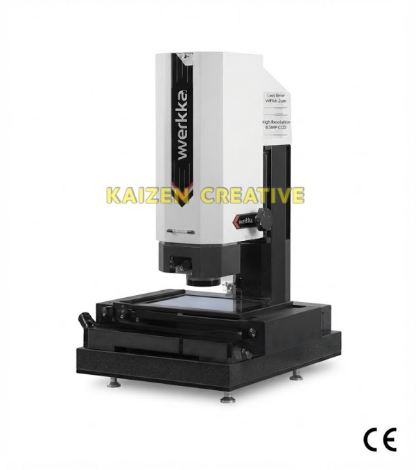 máy đo tọa độ quang học Werka 5294-200S1 MAV-200S1 bệ đá Granite 150kg hành trình X200 Y100mm chính hãng Hình 2: