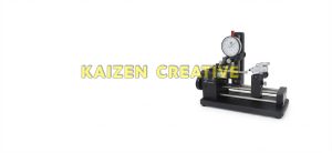 Đồ gá đo độ đồng tâm Werka 7134-25A thân nhôm đen sai số 0.002mm dải kẹp phi 3-25mm