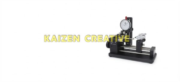 Đồ gá đo độ đồng tâm Werka 7134-25A thân nhôm đen sai số 0.002mm dải kẹp phi 3-25mm