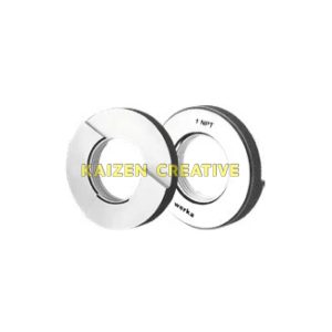 Dưỡng vòng kiểm ren côn 1/8-27 NPT có mặt bậc tiêu chuẩn ANSI/ASME B1.20.1 thép đặc chủng Werka 5110-NPT18