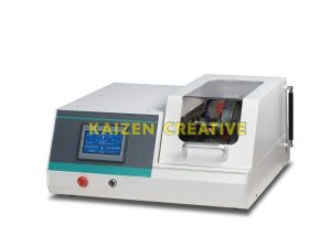 Máy Cắt Mẫu Chính Xác Tốc Độ Cao (Tốc Độ 5000 Vòng/Phút / Đĩa Kim Cương Φ200mm / Điều Khiển PLC Cảm Ứng / Cắt Không Biến Dạng)