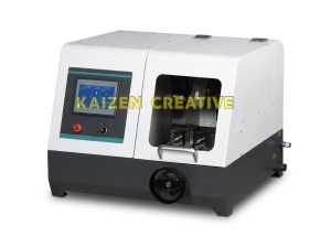 Máy Cắt Mẫu Kim Tương Tự Động (Điều Khiển PLC / Màn Hình Cảm Ứng 7 Inch / Cắt Xung Phôi 100x300mm / Động Cơ 3kW / Thùng Nước 50L)