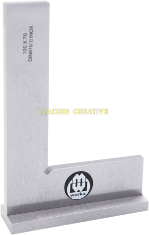 thước ke vuông có đế Werka 240-0825