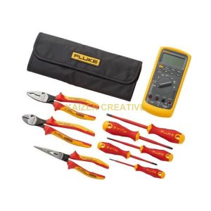 Đồng hồ đa năng Fluke 87V cùng với bộ dụng cụ cách điện cầm tay