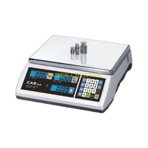 Cân Điện Tử Tính Giá CAS ER Plus (6kg - 30kg, Màn Hình LCD Đèn Nền)