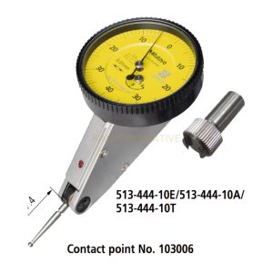 Đồng hồ so chân gập mặt nghiêng 20°, dọc & song song series 513