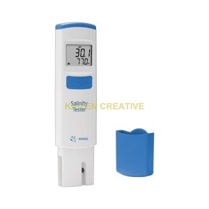 Bút Đo Độ Mặn & Nhiệt Độ Nước Biển Thủy Sản Hanna HI98319 (0.0 – 70.0 ppt, Màn Hình LCD Đa Năng)