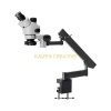 Kính Hiển Vi Soi Nổi 3 Mắt Tay Gập Kẹp Bàn SZN-TR745C (Phóng Đại 7X – 45X, 144 LED)