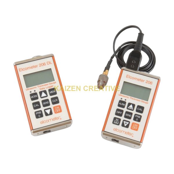 Máy Đo Độ Dày Vật Liệu Siêu Âm Elcometer C206DL-1 (0.63-500mm, Cảnh Báo, Ghi Dữ Liệu)
