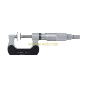 Panme đo ngoài cơ khí đầu kiểu đĩa tròn Mitutoyo series 169